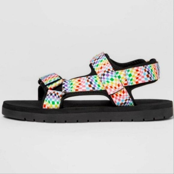 Pride color block sandals - Picture 5 of 7